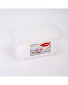 Recipiente Plástico Rectangular #3 2.7l Transparente