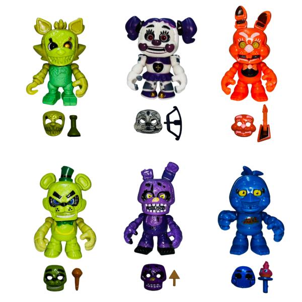 Set De Figuras De Five Nigths At Freddy
