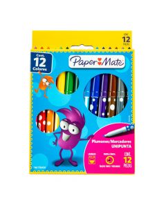 Marcador Deco Paper Mate 12 Und