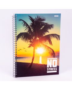 Cuaderno No Stress 96h Resorte Surtido Por Estilo