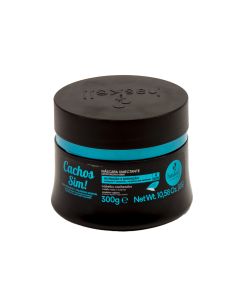 Mascarilla Capilar Humectante Cachos 300g Negro Turquesa