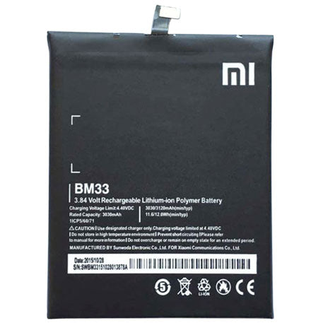 Bateria Xiaomi Bm33 Mi 4I