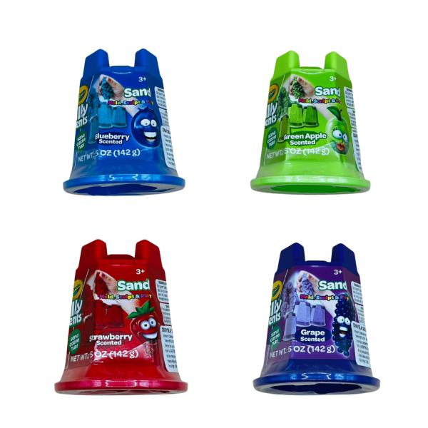 Arena Moldeable Crayola De 8Oz Con Molde De Castillo Por Unidad