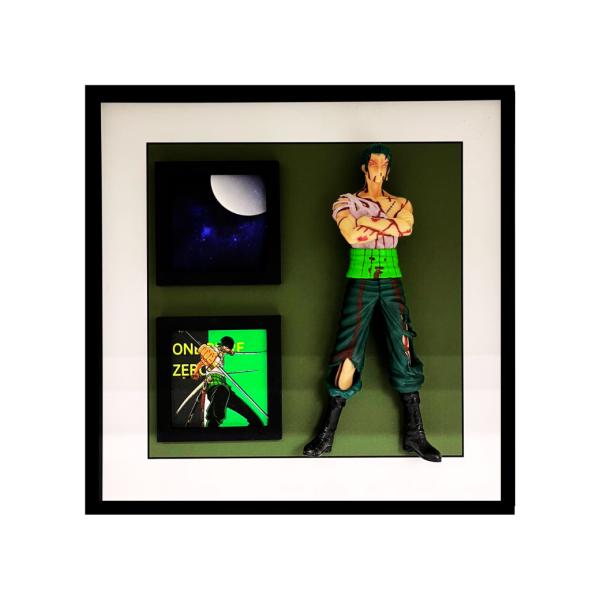 Cuadro Decorativo 3D De Zoro - One Piece