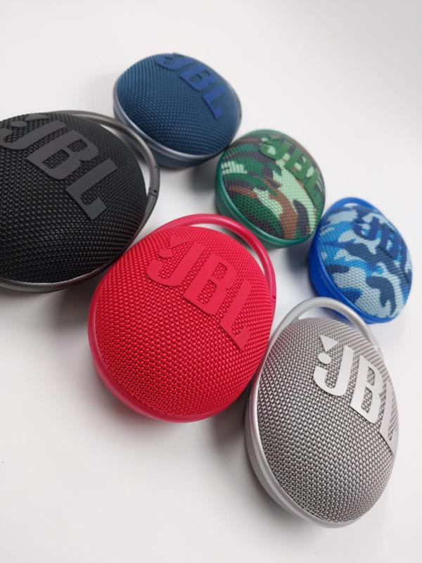 Parlante Bluetooth Jbl Clip 5 Azul Camuflado