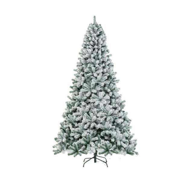 Árbol de Navidad Artificial con Nieve (Flocked) - 210cm