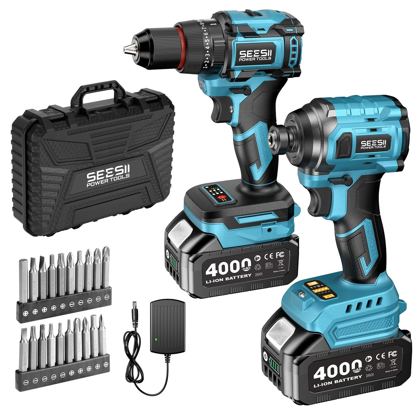 Combo Taladro + Llave de Impacto 21V 420NM
