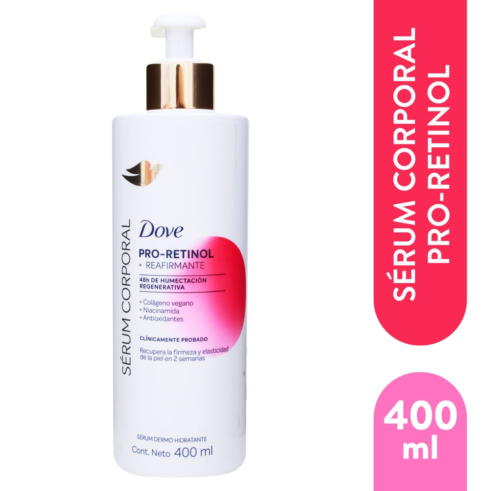 Sérum Dove Corporal Pro Retinol Más Reafirmante - 400 Ml