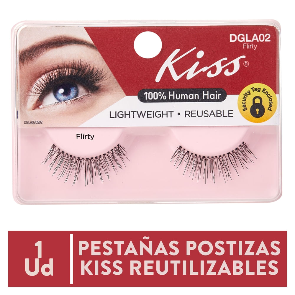 Pestañas Postizas Kiss Reutilizables