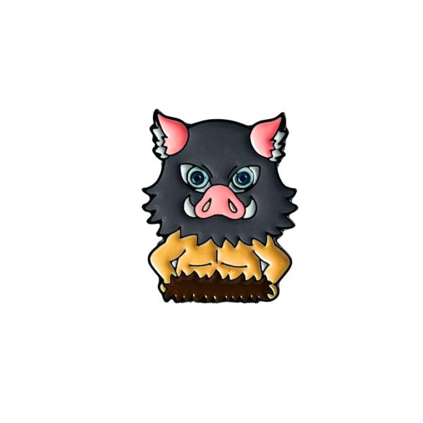 Pin Metalico De Inosuke - Kimetsu No Yaiba