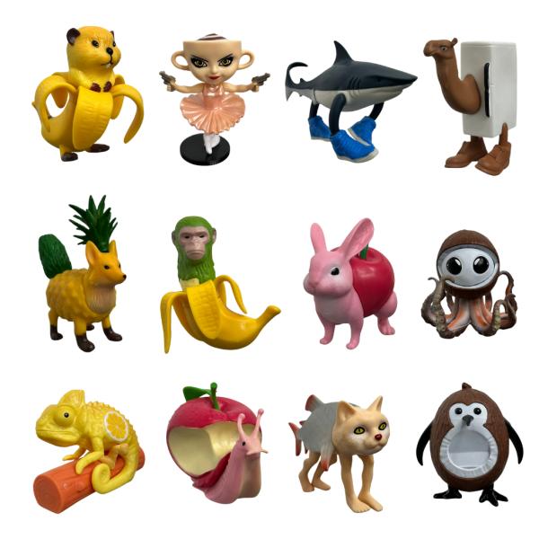 Set De Figuras De Brainrot