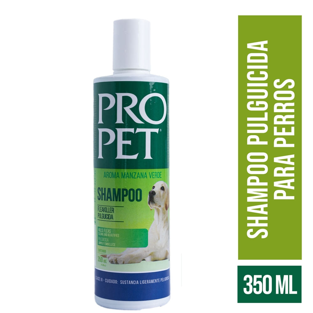 Shampoo Pulguicida Pro Pet 350 Ml Para Perros