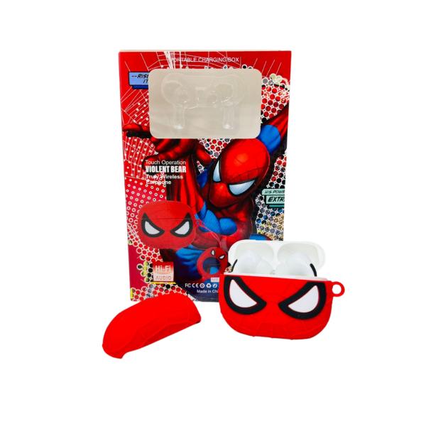 Audifonos Manos Libresbluetooth Tws Kt 01 Hombre Araña