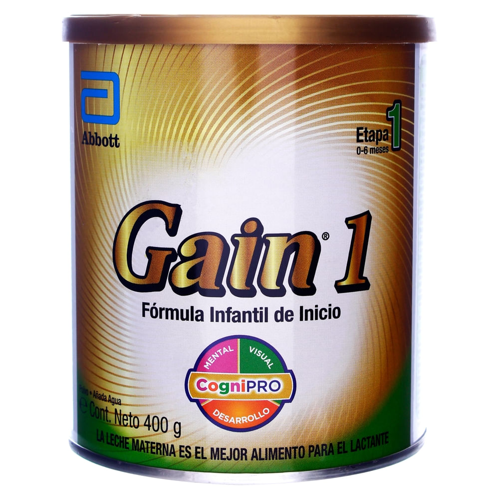 Fórmula Para Bebé Gain 1 - 400 G