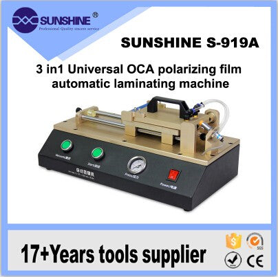 Laminadora Maquina Automatica 3EN1 Para La Lamina De Oca S-919A S
