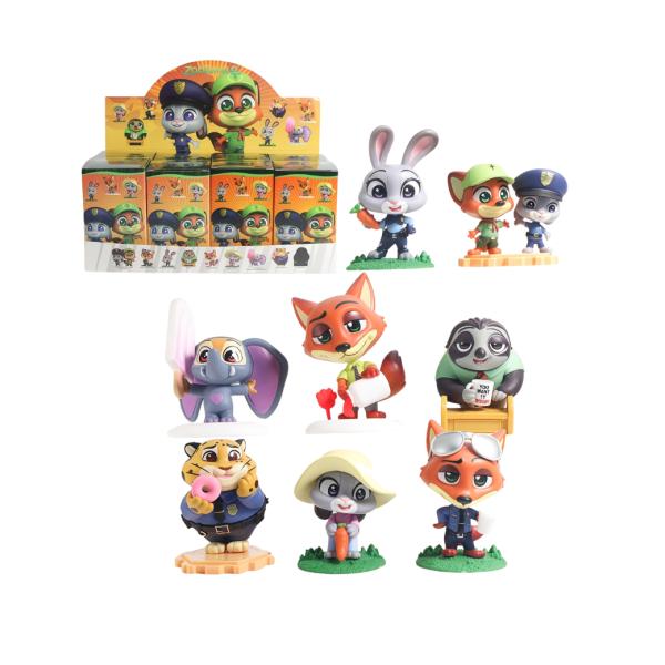 Figuras En Cajas Sorpresas De Zootopia