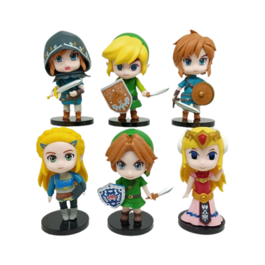 Set De 6 Figuras De Zelda