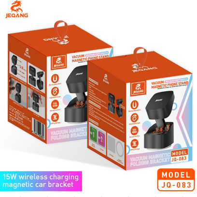 HOLDER MAGNÉTICO PARA CELULAR CON CARGA INALÁMBRICA JEQANG JQ-083