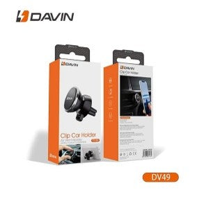 Holder Magnetico De Carro Para Rejilla Modelo Dv49 Davin Negro
