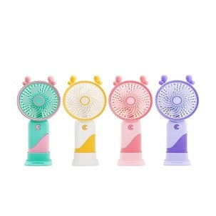 Ventilador Modelo S076 Blanco/Amarillo