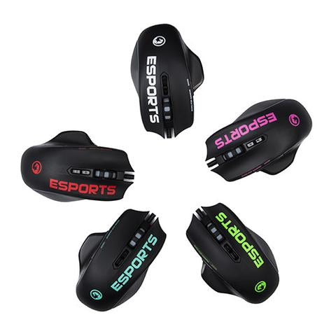 MOUSE LINEA SCORPION G938 MARVO NEGRO / MORADO