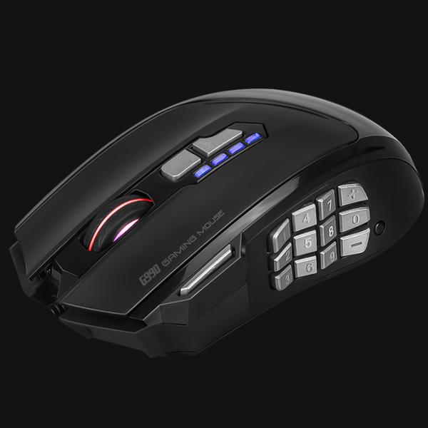 MOUSE LINEA SCORPION G990 MARVO NEGRO/GRIS