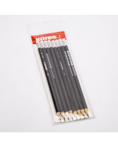 Blister Lápiz Grafito Kores Negro 8und