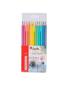 Lápiz Color Pastel 12pzas Pastel Kores
