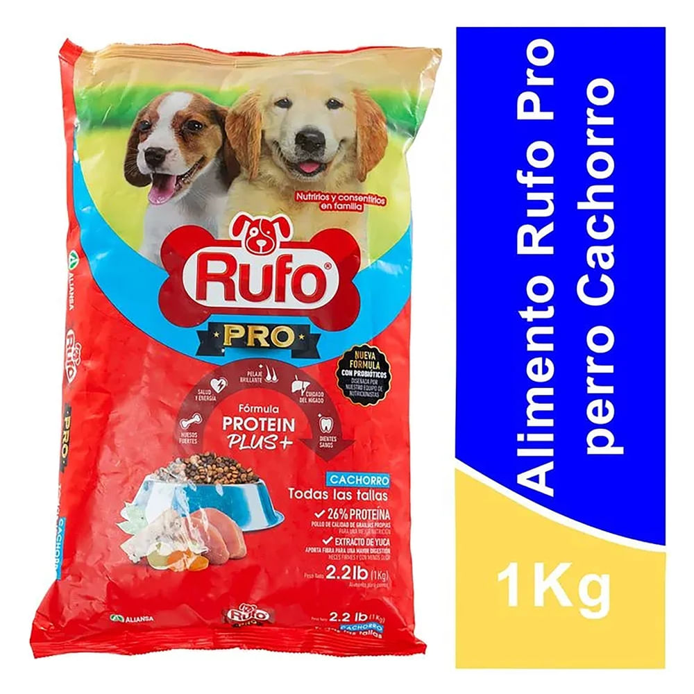 Alimento Rufo Perro Cachorro - 1 Kg