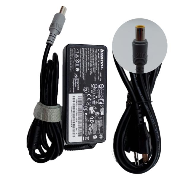 CARGADOR LAPTOP LENOVO 20V 3.25A (8.0 PIN)
