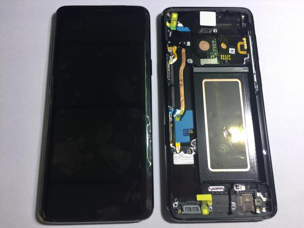 Lcd Pantalla Samsung Galaxy S9 G960 Completa Negra Con Marco