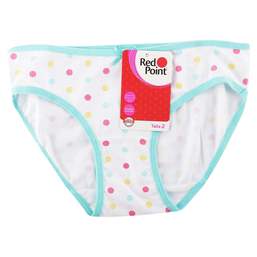 Calzon Nina Red Point 0143 T2 Surtido