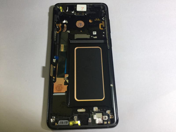 Lcd Pantalla Samsung Galaxy S9 Plus G965 Completa Negra Con Marco
