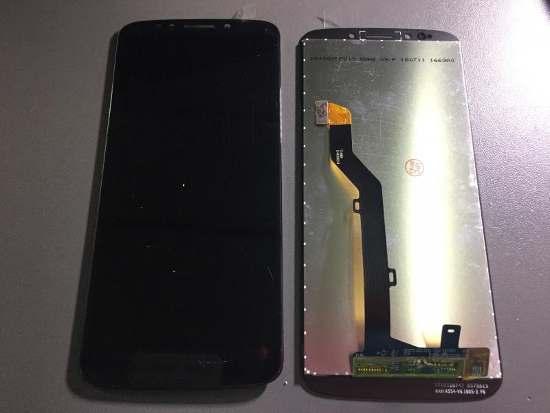 Lcd Pantalla Motorola G6 Play Completa Negra Sin Marco