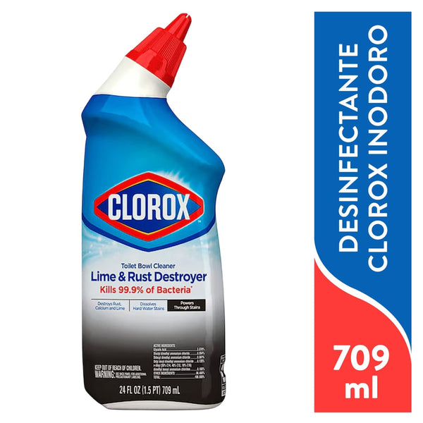 Desinfec Clorox Inodoro Manchas 710ml