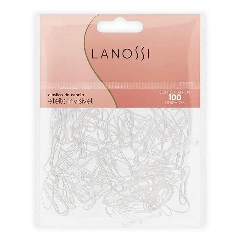 Colas Elásticas Lanossi Transparentes - 100 Uds