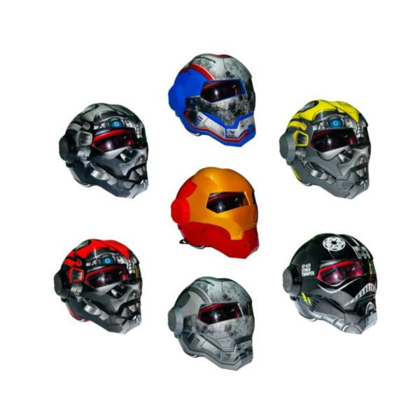 Casco De Moto Masei Akfox Darth Trooper Xxl