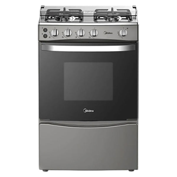 Cocina De Gas Midea 4 Quemadores 24 Pulgadas