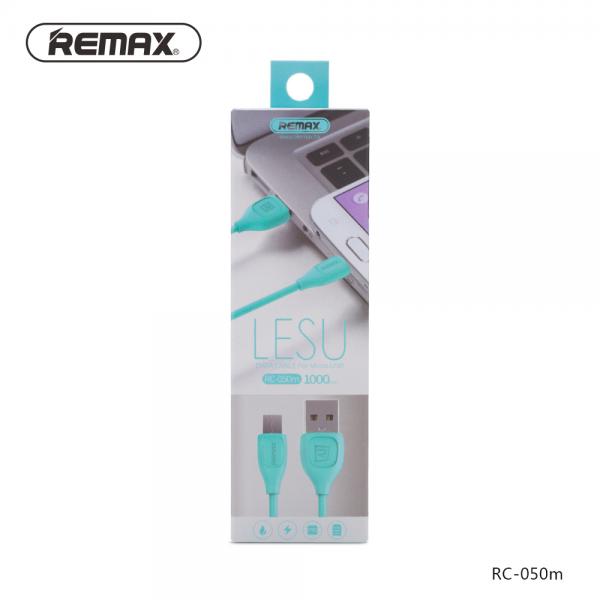 CABLE USB MICRO B RC-050M LESU REMAX NEGRO