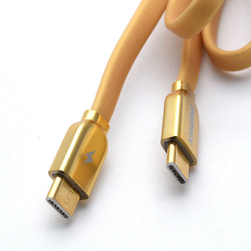 CABLE USB TIPO C RC-046A REMAX DORADO