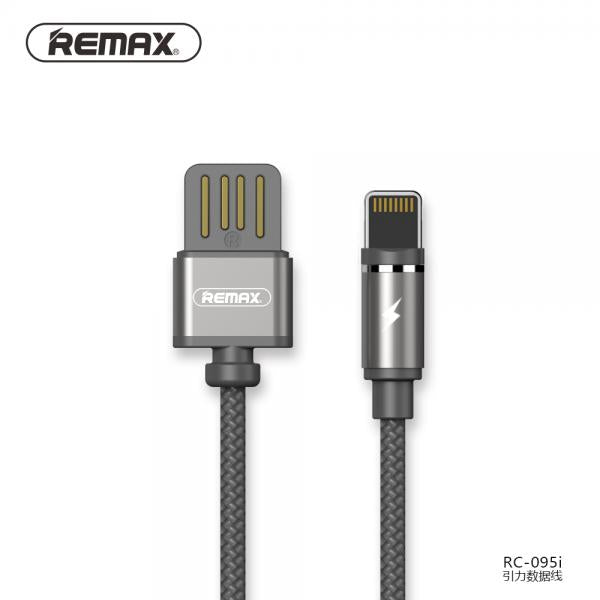 CABLE USB LIGHTNING RC-095I GRAVITY SERIES REMAX DORADO