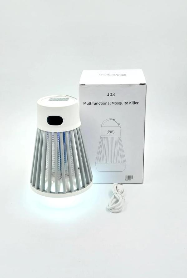 Lampara Antimosquitos Modelo J03 Pzx Blanco