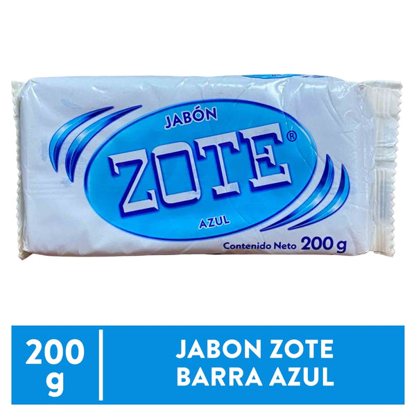 Jabón En Barra Zote Azul -200 G