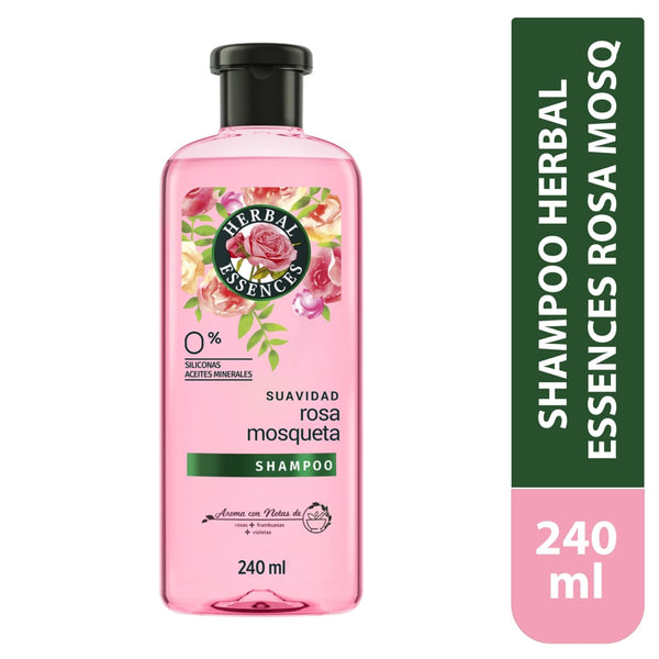 Shampoo Herbal Essences Rosa Mosqueta - 240 Ml