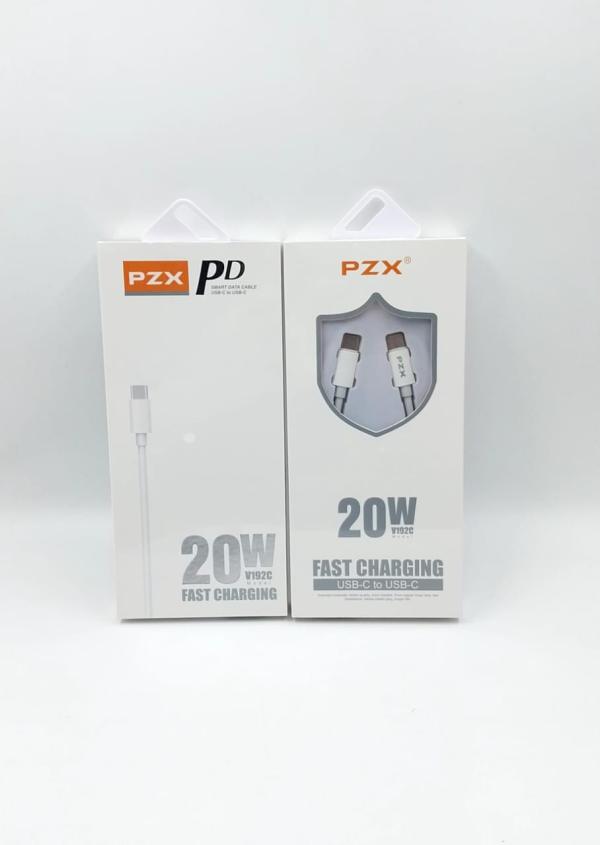 Cable Tipo C A Tipo C Modelo V192C Pzx Blanco 20W