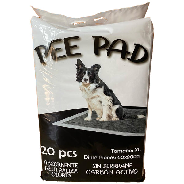 Almohadilla Para Perro Pee Pad Tamaño XL 60x90cm - 20 Uds