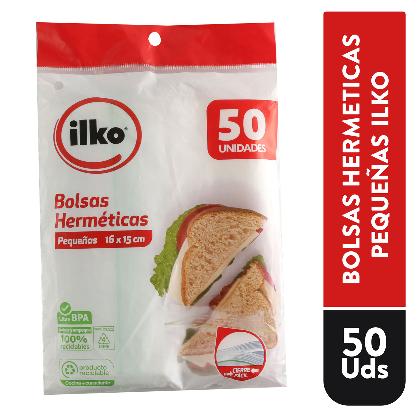 Bolsa Para Sandwich Hermética Virute