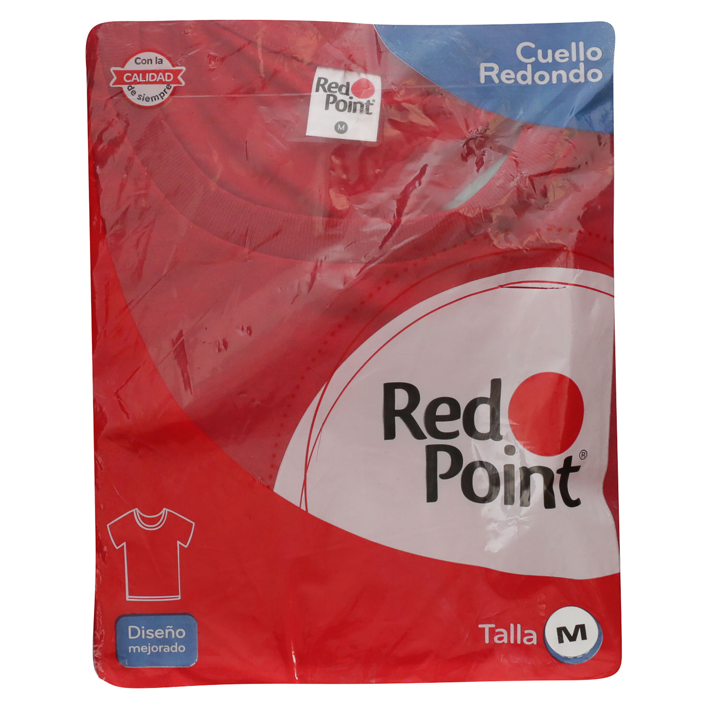 Camiseta Caballero 0400 M Rojo