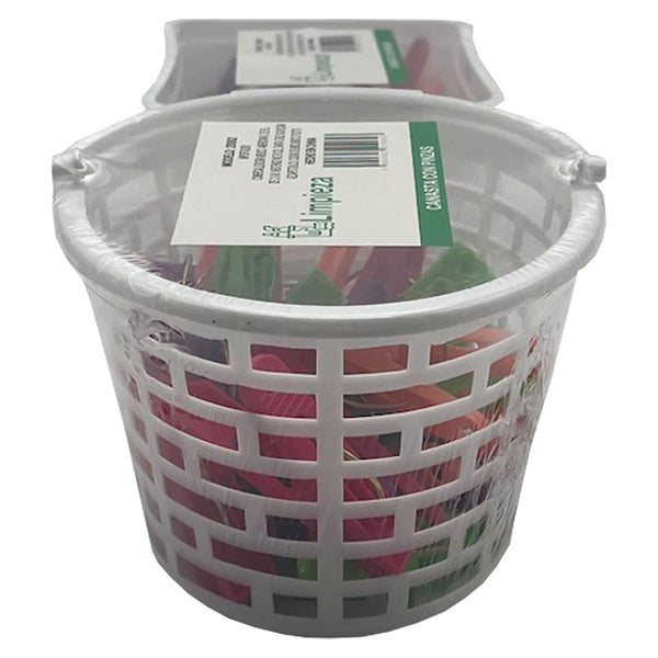 Canasta Home Dollar Para Prensas De Ropa -24pzas