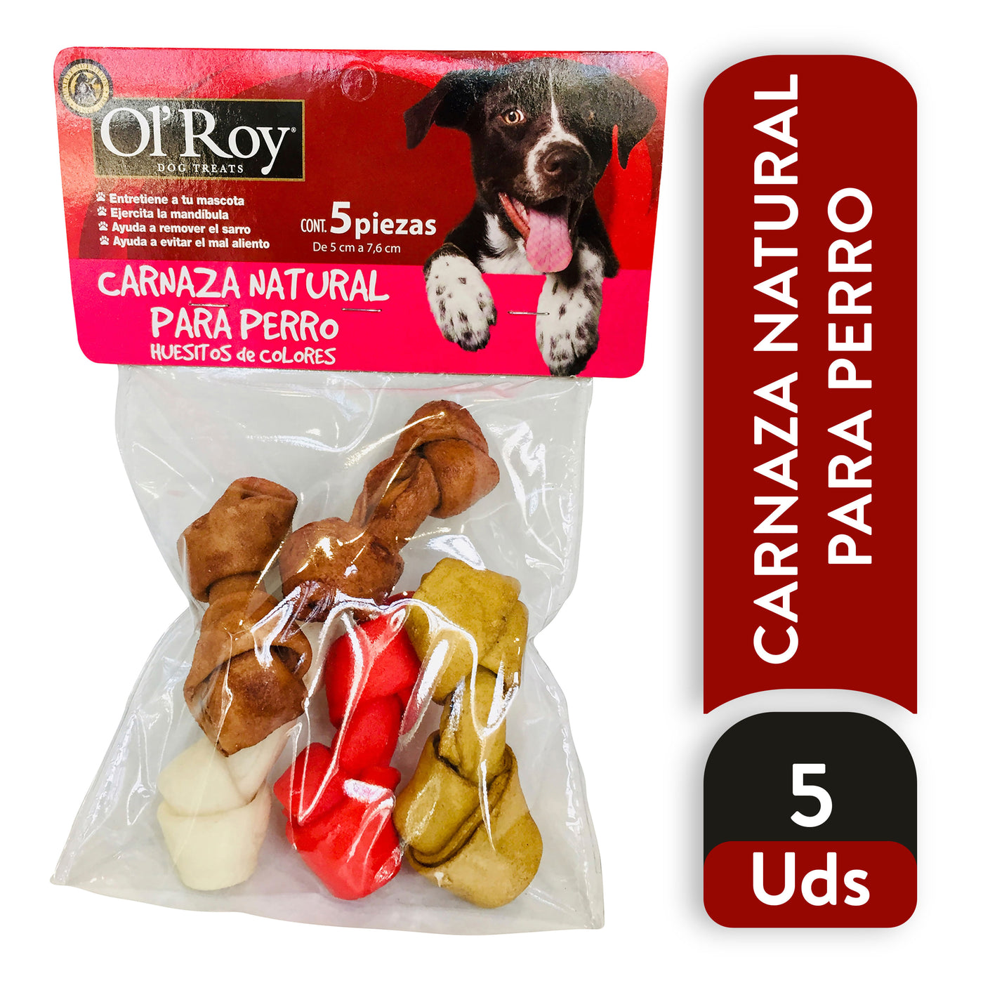 Carnaza Ol Roy Huesos Colores 23 5 Ea